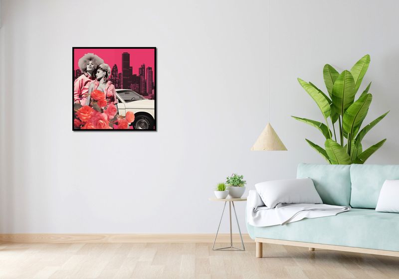 Plakat 70x70cm Metropolitalne Divy zdjęcie 4