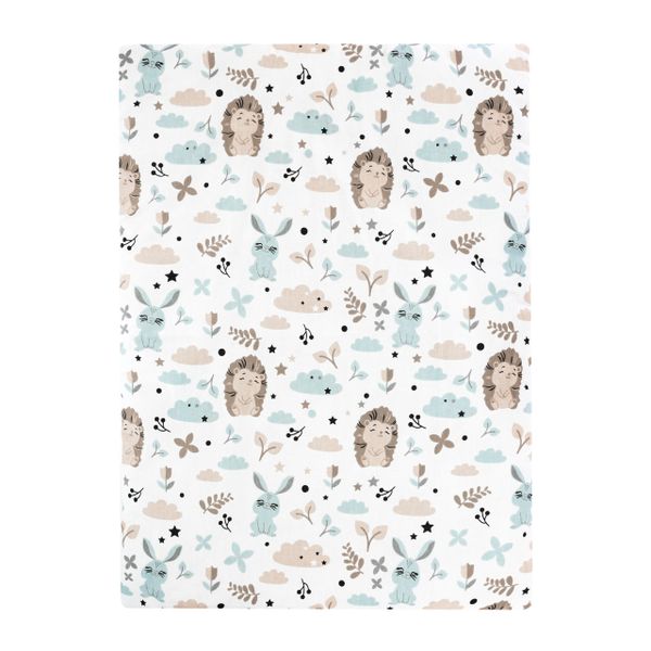 KOKON DLA NIEMOWLĄT BAWEŁNIANY ZESTAW 4 ELEMNTY JEŻ zdjęcie 16