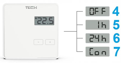 STEROWNIK REGULATOR TERMOSTAT POKOJOWY BEZPRZEWODOWY DWUSTANOWY TECH R-8 b na Arena.pl