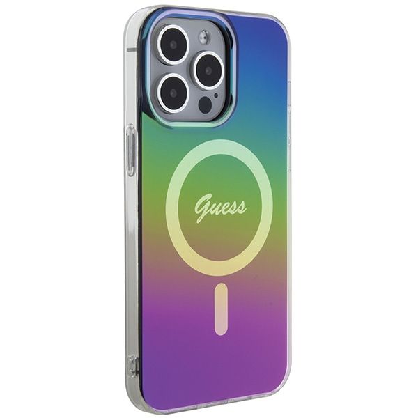 Etui Guess do iPhone 15 Pro, Wielokolorowy, MagSafe zdjęcie 4