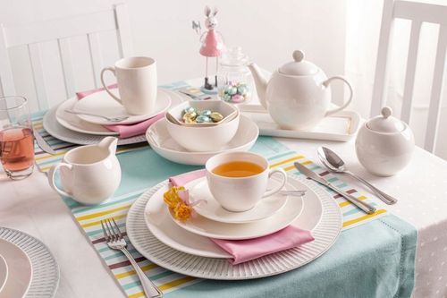 Kubki z uchem do kawy herbaty zestaw kubków 6 szt Altom Design Bella 320 ml na Arena.pl