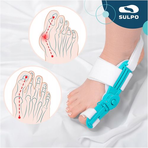 Aparat korygujący ułożenie dużego palca korektor na haluksy dzień i noc na Arena.pl