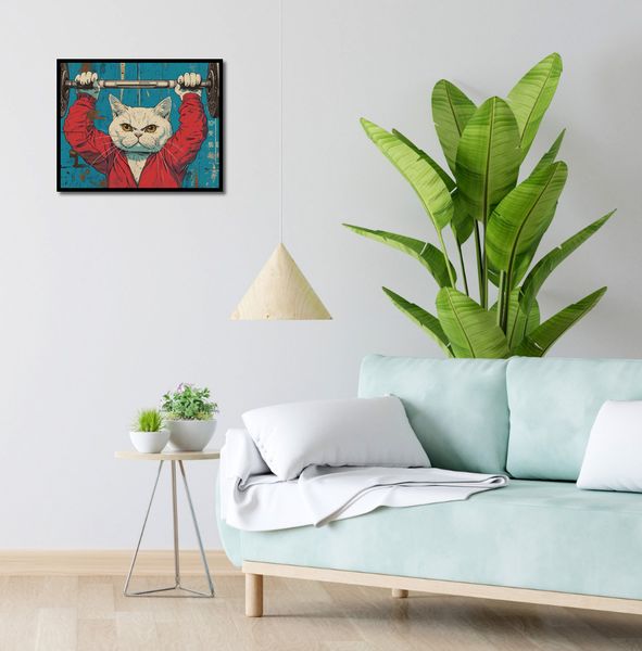 Plakat 50x40cm Mistrz Ciężarów zdjęcie 4