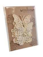 Scrap dekoracja - motyl 3D - 10 szt.