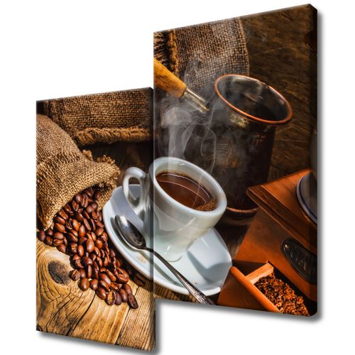 Obraz Płótno 60X60 Świat  Kawosza na Arena.pl