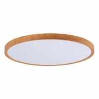 Plafon Maze ABR-PLO-OCED-40W Abruzzo LED 40W 3000-6000K drewniany biały