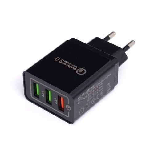Ładowarka sieciowa quick charge 3.0 szybka 3xusb KD1236 na Arena.pl