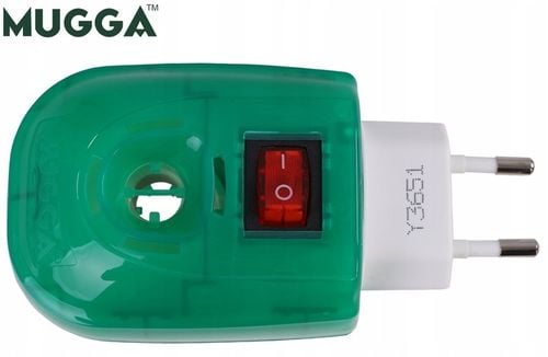 MUGGA na KOMARY ELEKTRO + 2 x Wkład płyn 5ml ODSTRASZACZ do kontaktu ZESTAW na Arena.pl