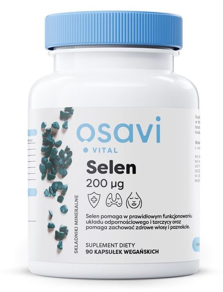 OSAVI Selen 200 mcg (90 kaps.) zdjęcie 1