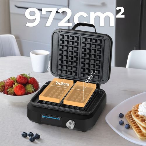 Gofrownica 2 GOFRY DUŻE CHRUPIĄCE MOCNA SZYBKA regulacja czasu na Arena.pl