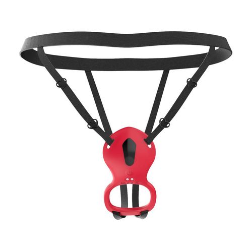 Teazers - Wearable Clitoral Stimulator Harness - Red na Arena.pl