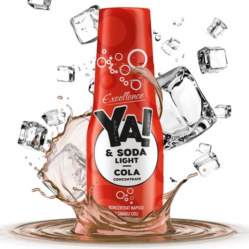 Zestaw Syropów Ya Soda Cola Pomarańcza Cytryna Limonka light do saturatora na Arena.pl