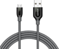 Anker Powerline+ Kabel USB do USB-C 1.8m Wytrzymały Nylonowy Szary