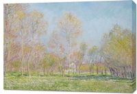 Obraz 100x70cm Spring in Giverny, Monet Vintage do Salonu