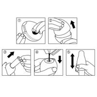 gadżet erotyczny dla mężczyzn. dyskretny masturbator ukryty w jajeczku.