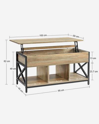 Stolik Kawowy - sonoma - LCT202B11 na Arena.pl