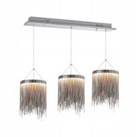 2X LAMPA WISZĄCA LED LAMPA WISZĄCA SUFITOWA CASCATA SATIN 54W LED