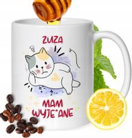 Kubek Dla Zuzy Koleżanki Przyjaciółki Żony Prezent Z Nadrukiem Biały 330Ml