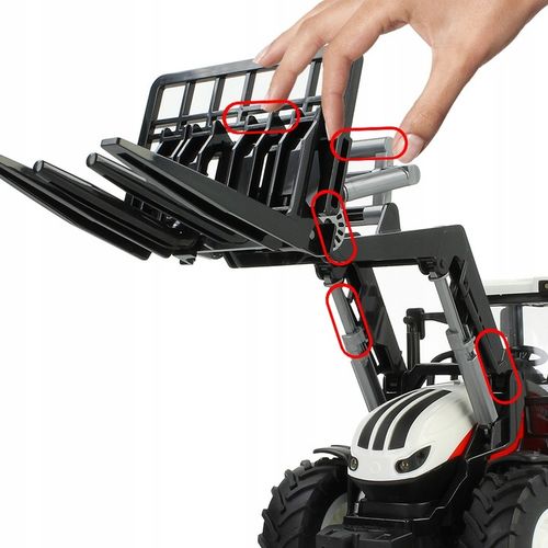 OGROMNY TRAKTOR ZDALNIE STEROWANY RC CIĄGNIK NA PILOT FARMA OŚWIETLENIE na Arena.pl