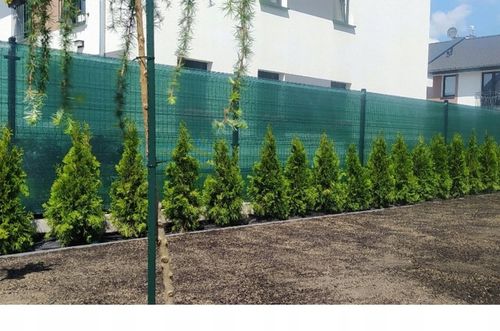 SIATKA CIENIUJĄCA 1,5x50m MASKUJĄCA OSŁONA 80g NA OGRODZENIE PŁOT 75% +UV na Arena.pl