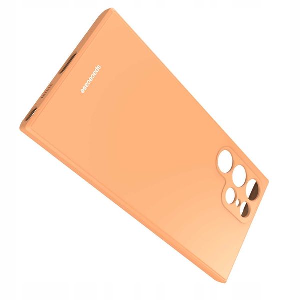 Spacecase Silicone Case Galaxy S22 Ultra Orange zdjęcie 8