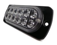 Lampa tylna 12 LED mocna 12V-24V kolory mała