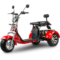 Skuter elektryczny BILI COCO TRÓJKOŁOWY czerwony