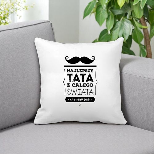 ZESTAW PODUSZKA I KUBEK ORYGINALNY PREZENT DLA TATY TEŚCIA DZIEŃ OJCA TATA na Arena.pl