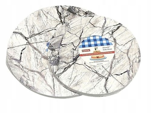 PODKŁAD POD TORT CIASTO MARMURKOWY GRUBY 1,2 - 30 cm 12mm E - 1szt. na Arena.pl