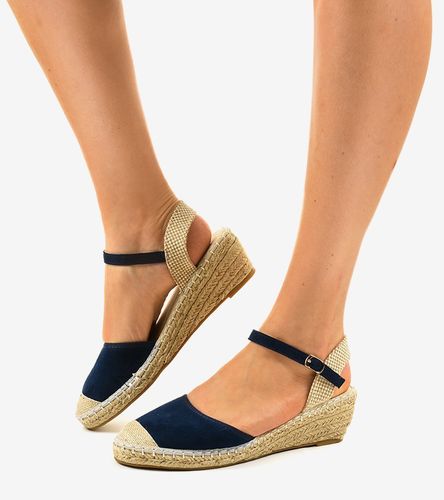 Granatowe espadryle 3M85-18 38 na Arena.pl