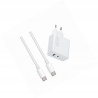 Szybka ładowarka 45W z kablem 1m 2 wejścia do Xiaomi Redmi Note 14 5G