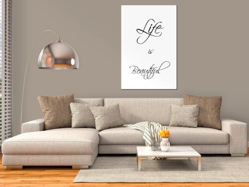 Life is beautiful80x120cm na Arena.pl