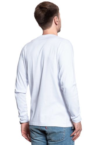 LONGSLEEVE MUSTANG crew neck basic general White 1006810 2045 2XL na Arena.pl