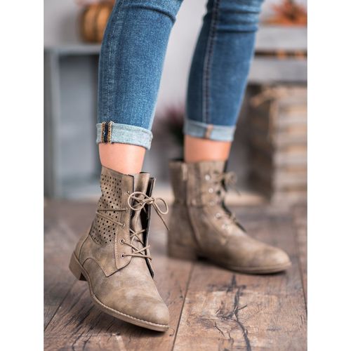 Modne Wiązane Botki r.36 na Arena.pl