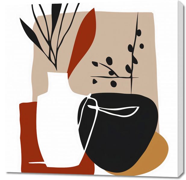 Obraz 90x90cm Naturalne Przemyślenie zdjęcie 1