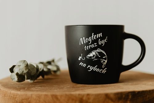 Duży kubek z własnym nadrukiem grawerem do kawy herbaty urodziny na prezent na Arena.pl