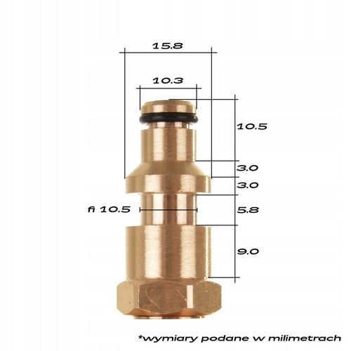 Dysza rotacyjna do KARCHER K2-K7 turbodysza 150bar na Arena.pl