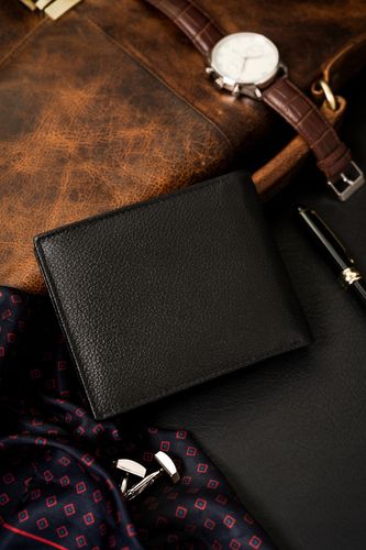 duży, skórzany portfel męski z systemem rfid - 4u cavaldi na Arena.pl