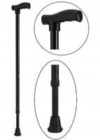 LASKA INWALIDZKA ORTOPEDYCZNA ALUMINIUM REGULOWANA SPACEROWA LEKKA