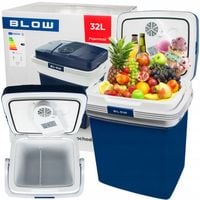 LODÓWKA TURYSTYCZNA SAMOCHODOWA PRZENOŚNA 32L CHŁODZENIE GRZANIE 12V/230V