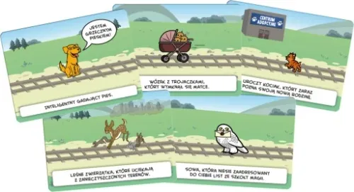 DYLEMAT WAGONIKA Imprezowa gra dla dorosłych REBEL na Arena.pl