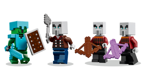 LEGO Minecraft Pustynny Patrol Złosadników 21267 - akcja dla dzieci +7 na Arena.pl