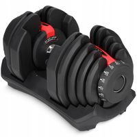 HANTEL REGULOWANY CIĘŻAR HANTLA NOWOCZESNY SZYBKI SYSTEM REGULACJI 5-40KG