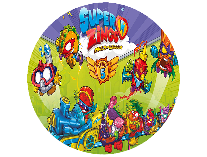 Opłatek na tort Super Zings zdjęcie 1