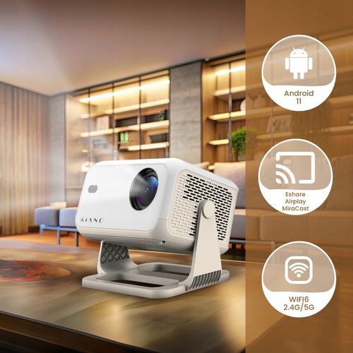 Projektor mini Rzutnik Kiano KVC01 WiFi Android 11 FULL HD 4K Autofocus LED na Arena.pl