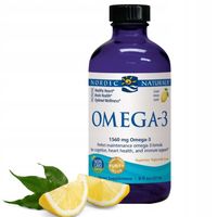 Nordic Naturals Kwasy Omega 3 1560mg Cytryna 473ml