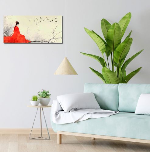 Obraz 70x30cm Diva Na Gałęzi na Arena.pl