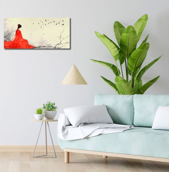 Obraz 70x30cm Diva Na Gałęzi zdjęcie 2