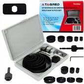 Otwornica do drewna Koronkowe Solidne Otwornice 16 szt 19-127mm +