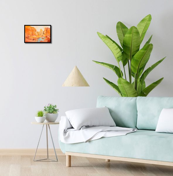 Plakat 30x20cm Ruiny pod Słońcem zdjęcie 4